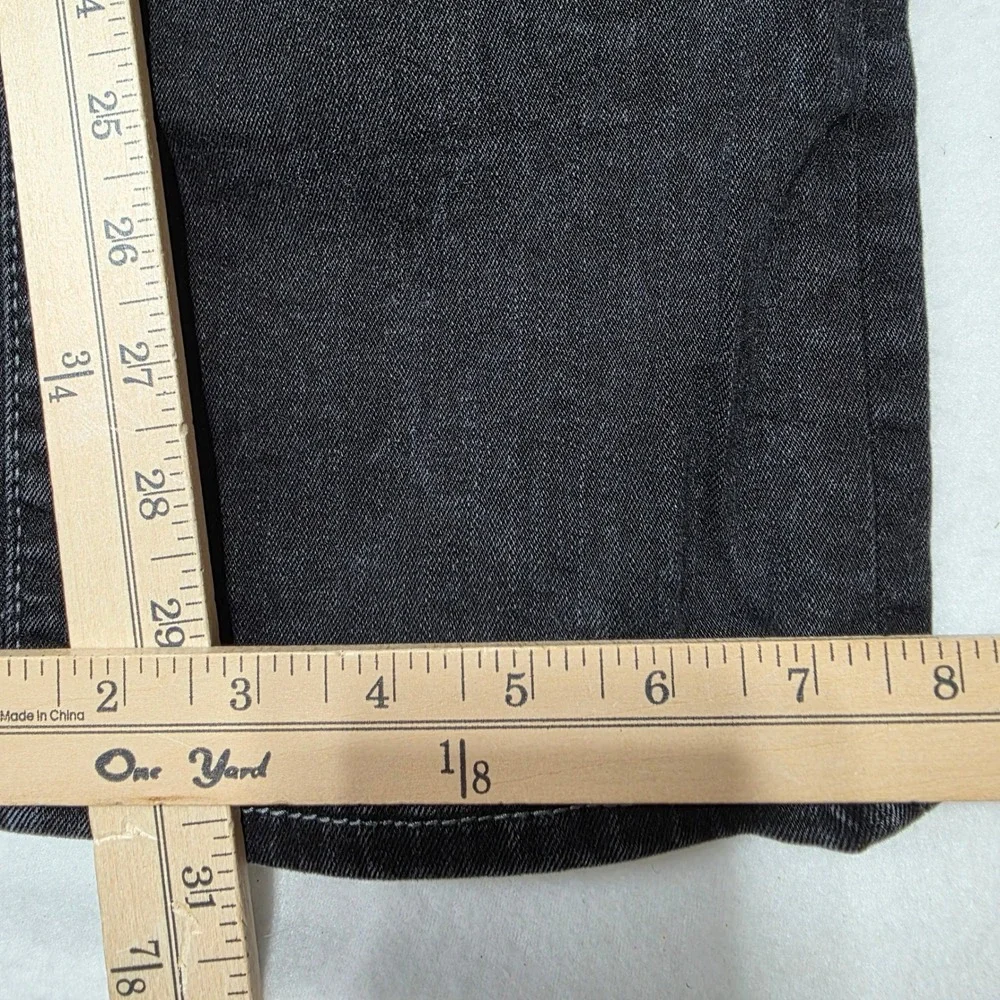 True Religion Ricky Jeans Mens 36 Black Relaxed Straight Denim Y2K Streetwear